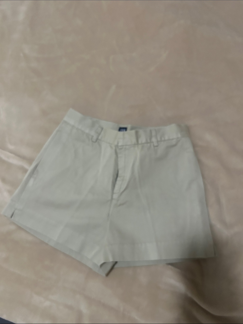 GAP Women's Cream Chino Bermuda Shorts